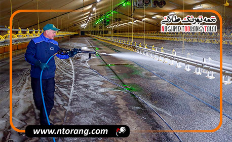 آشنایی با تجهیزات نظافت و ضدعفونی در سالن های مرغداری